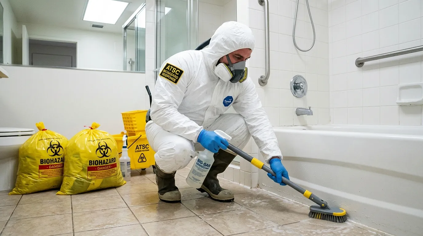 Decontamination equipment deployed for Blood Cleanup in Midland